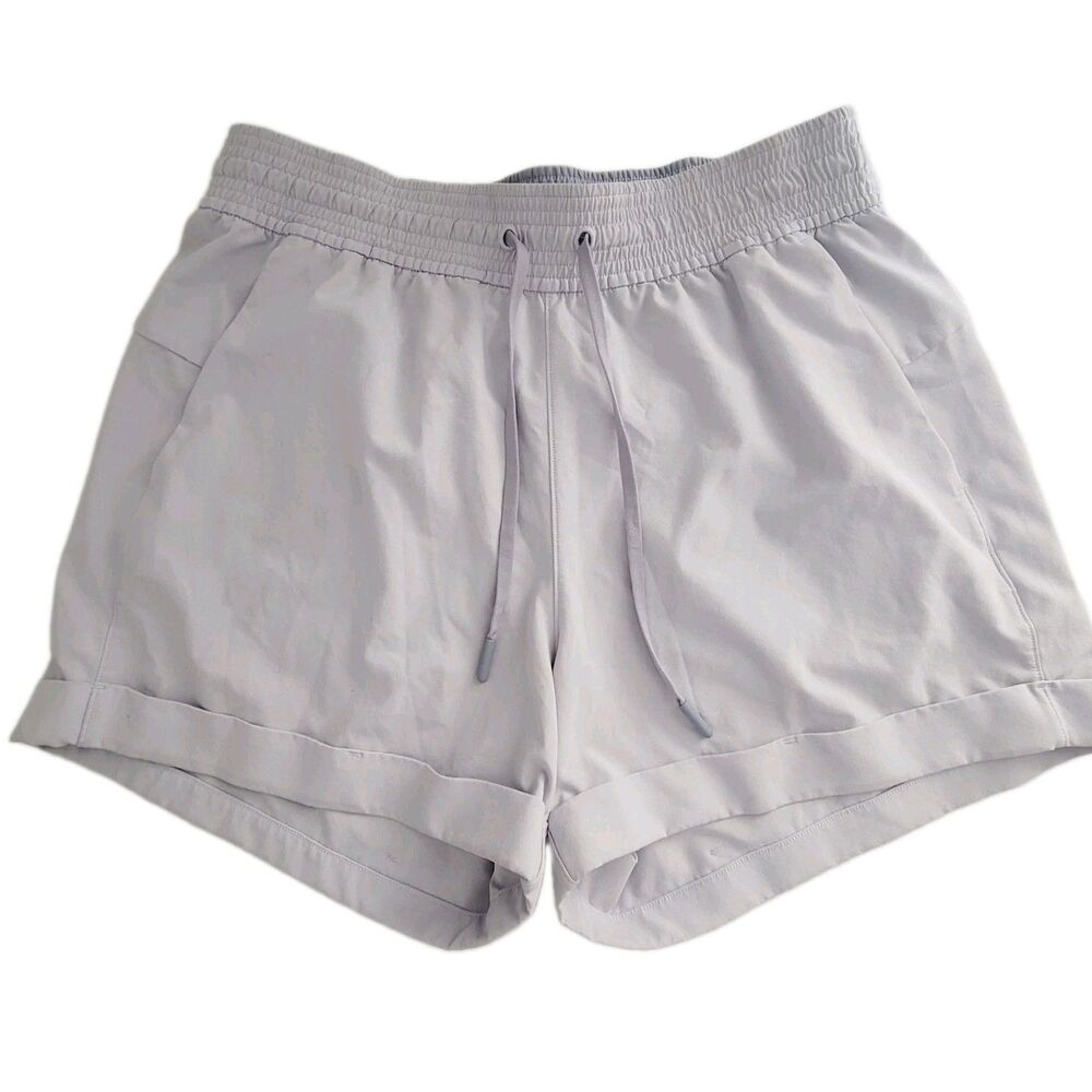 LULULEMON Spring Break Away Short 4-way Stretch 3" Gray Shorts W7BFYS size 6